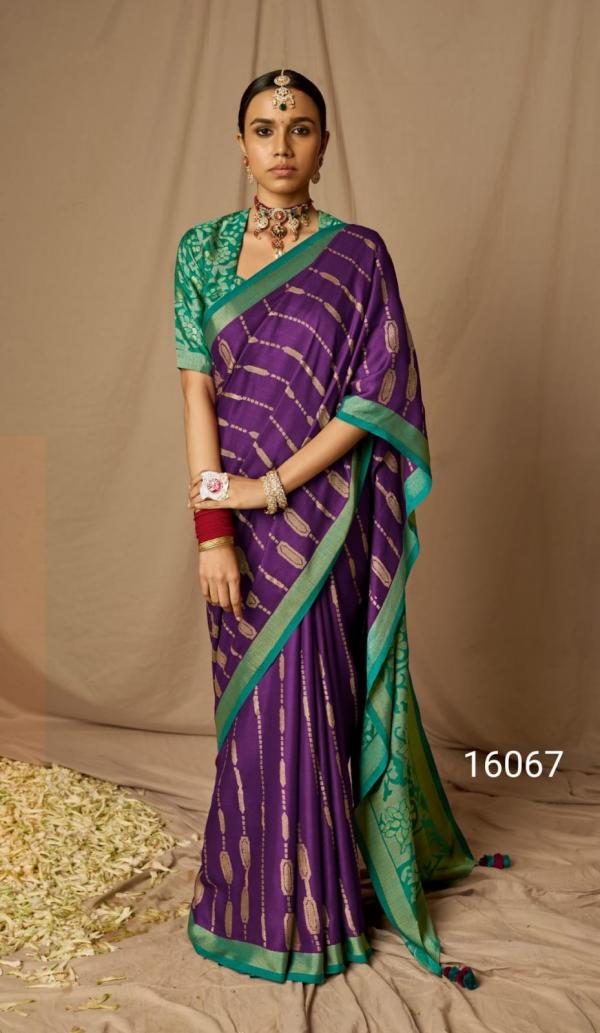 Kimora Meera Soft Silk Designer Soft Brasso Silk Saree Collection